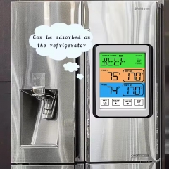 CH-212 LED Double Probe Intelligent Alarm Food Electronic Thermometer Oven Barbecue Thermometer