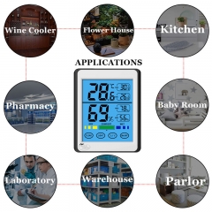 CH-914 LCD Household Thermometers Hygrometer Thermometer Digital Kitchen Temperature Thermometers Digital