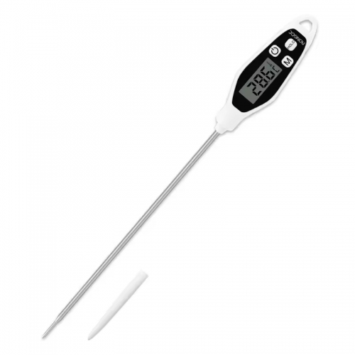 RC1001 Probe-Type Digital Metal Food Thermometer High Accuracy Chip 0.1s Fast Reading IP67 Waterproof BBQ Kitchen