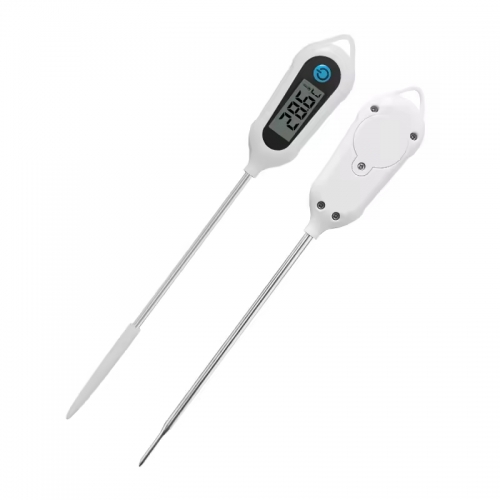 RC1002 Digital BBQ Thermometer Plastic Shell Kitchen Food-grade Probe 24 Hours Monitoring 3-Second Response Food Safety Control Baby