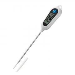 RC1002 Digital BBQ Thermometer Plastic Shell Kitchen Food-grade Probe 24 Hours Monitoring 3-Second Response Food Safety Control Baby