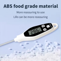 RC1001 Probe-Type Digital Metal Food Thermometer High Accuracy Chip 0.1s Fast Reading IP67 Waterproof BBQ Kitchen