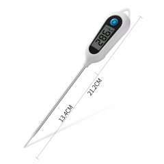 RC1002 Digital BBQ Thermometer Plastic Shell Kitchen Food-grade Probe 24 Hours Monitoring 3-Second Response Food Safety Control Baby