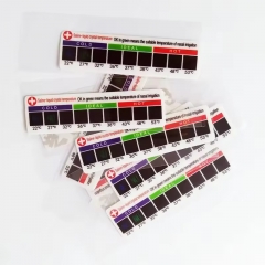 STK- 22A Wholesale Custom Saline Thermometer Sticker Nasal Irrigator Thermometer Sticker