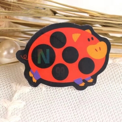 MM-TC014 Fahrenheit or Celsius Adhesive Forehead Temperature Sticker Various Animal Designs Small Fever Scan for Children PVC Ce