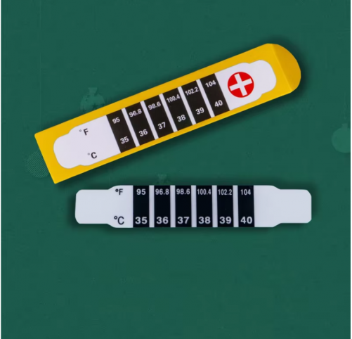 STK-3540 Kid's Forehead Temperature Sticker LCD Digital Display Baby Temperature Sticker Forehead Color Changing Temperature Sti