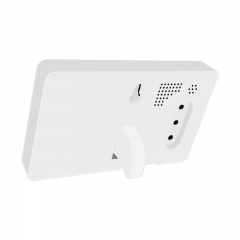 LX8115 Smart Digital Thermometer Hygrometer with USB Port Large Screen Date & Time Display Home Office Baby Room Calendar Clock