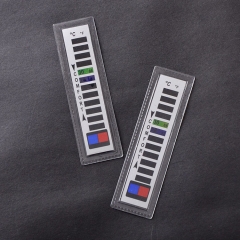STK-001A High Quality Temperature Tester Liquid Crystal Thermochromic Lcd Thermometer Strip with Adhesive Sticker