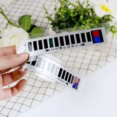 STK-001A High Quality Temperature Tester Liquid Crystal Thermochromic Lcd Thermometer Strip with Adhesive Sticker