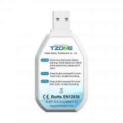 TempU02A Disposable Temperature Logger Upgraded Cold Chain Data Logger for Food Trucks