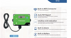 Temp-WF502 WiFi Data Logger Customizable Temperature Recorder in Plastic Material OEM Support