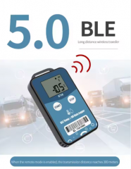 Temp-BT06 Mega Sale Cold Chain Logistics Temperature Data Logger Temp and RH Recorder with Bluetooth5.0