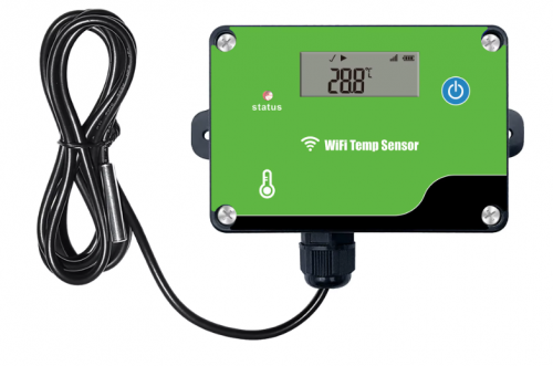Temp-WF502 WiFi Data Logger Customizable Temperature Recorder in Plastic Material OEM Support