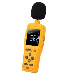 SMART SENSOR AS834+ Digital LCD Sound Level Meter Noisemeter 30-130dB Noise Volume Decibel Monitoring Tester