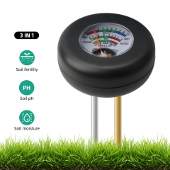New Gardening Soil Fertility Tester 3 in 1 PH Fertility Moisture Soil Meter