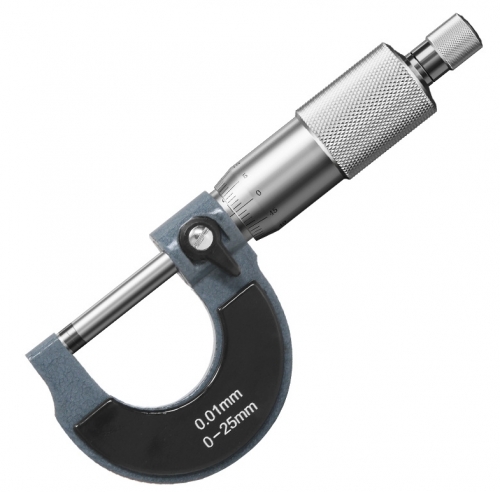 DD-M25 Micrometer Screw Gauge 0-25mm Teaching High Precision 0.001 Outer Diameter Micrometer