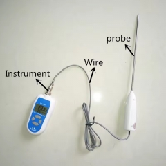 LDT-3305-A High Precision LCD Display Waterproof Temperature Controller Alarm Stainless Steel IP68 Rated OEM/ODM Customizable for Lab Use