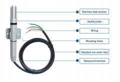 THT02 Temperature Humidity Sensor RS485 Output Industrial Transmitter High Accuracy