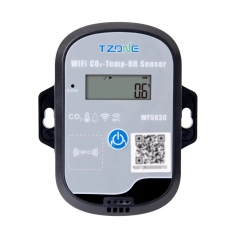 WF503C Upgraded Multiple Function Thermometer Temperature/humidity/C02 WiFi Temperature and Humidity Sensor with NFC Function