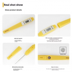 SH-126 -20℃ ~ 120℃ Digital Kitchen BBQ Thermometer Instant Read LCD Temperature Tester for Baking and Cooking Candy