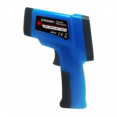 DT8550HET -50C~550C (-58F~1022F) Termometro Pistola Term Metro Infrarrojo Infrared Laser Thermometer Pyrometer with K Type Thermocouple Temp Alarm for Industry
