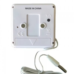 SH-171 Mini Wired ABS Refrigerator Thermometer Indoor and Outdoor Digital Thermometer with Alarm Function OEM Supported