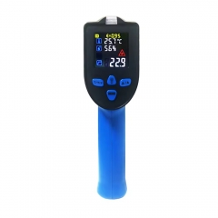 DT8550HET -50C~550C (-58F~1022F) Termometro Pistola Term Metro Infrarrojo Infrared Laser Thermometer Pyrometer with K Type Thermocouple Temp Alarm for Industry