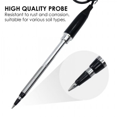 EC-317 Digital Soil EC and Temperature Meter Digital Tester with ATC IP67 Level for Potted Plants Gardening Agriculture Farm