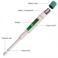 PH-03(II)L Design Digital LCD PH Meters Soil Aquarium Safe Pool Water Wine Urine Tester Analyzer