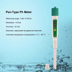 PH-03(II)L Design Digital LCD PH Meters Soil Aquarium Safe Pool Water Wine Urine Tester Analyzer
