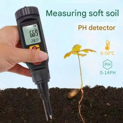 PH-A6 High Accuracy 0.01pH ABS Waterproof PH/EC/Temperature 3-in-1 Meter CE ROHS Certified 2-Year Warranty