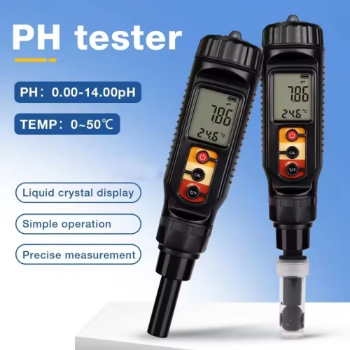 PH-A6 High Accuracy 0.01pH ABS Waterproof PH/EC/Temperature 3-in-1 Meter CE ROHS Certified 2-Year Warranty