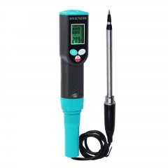 EC-317 Digital Soil EC and Temperature Meter Digital Tester with ATC IP67 Level for Potted Plants Gardening Agriculture Farm