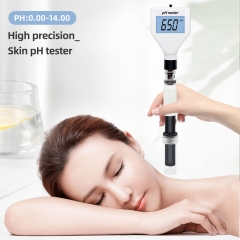 PH-98218 Digital Acidity Meter LED Display Professional Skin Care Analyzer Tools PH Meter with Backlight