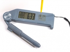 KL-PH-010 High Accuracy Portable Digital Folding Replaceable pH Electrode LCD Display 3 in 1 pH Temperature and Humidity Tester