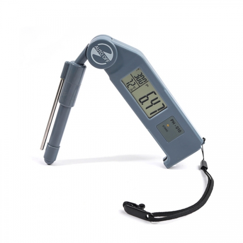 KL-PH-010 High Accuracy Portable Digital Folding Replaceable pH Electrode LCD Display 3 in 1 pH Temperature and Humidity Tester