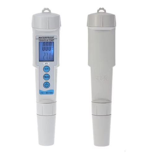TDS-616 Waterproof 3 IN 1 TDS/EC/Temperature Meter Pen Type Digital PH Meter for Testing Water Purity Digital Water Quality Tester