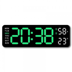 YD-5503 Hot-Selling Black Shell Large Font Alarm Clock Simple Multifunctional Clock Digital Digital Clocks