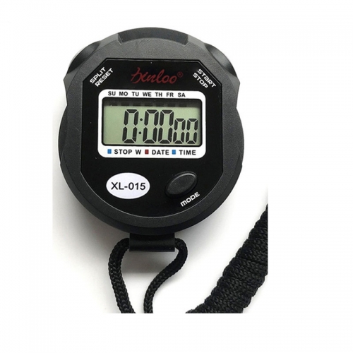 XL-015 Professional Digital Sport Stopwatch Digital Timer Student Gym Competition Alarm Stopwatch with Time Date Display