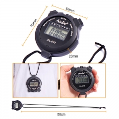 XL-011-Black Stopwatch Sports Digital Popular Timer Clock Digital Stopwatch Stop Watch for Sport Stop Watch Digital Stopwatch