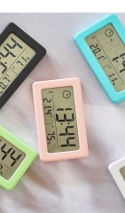 YD-YD005 Small Household Hygrometer Thermometer Temperature Humidity Tester Alarmed Clock for Eyelash Extension Beauty Salon Use