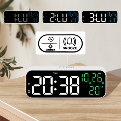 YD-2802 LED Digital Desk Alarm Clock with Temperature Date Wake up Alarm Clock Reloj Digital Table Clock