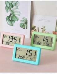 YD-YD005 Small Household Hygrometer Thermometer Temperature Humidity Tester Alarmed Clock for Eyelash Extension Beauty Salon Use