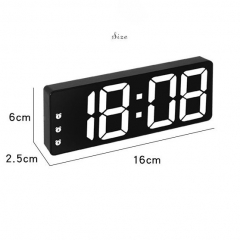 Modern Multi-functional Desk Clock Bedroom Table Clock Reloj LED Mirror Digital Alarm Clocks
