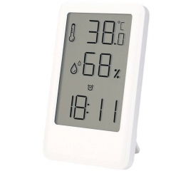 YD-9032 New Lcd Large Screen Alarm Clock Table Top Hanging Dual-use Children's Room Temperature and Humidity Display Digital Clock