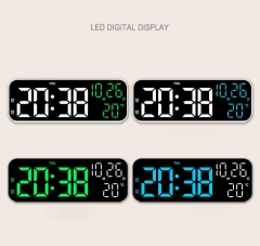 YD-2802 LED Digital Desk Alarm Clock with Temperature Date Wake up Alarm Clock Reloj Digital Table Clock