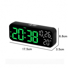 YD-2802 LED Digital Desk Alarm Clock with Temperature Date Wake up Alarm Clock Reloj Digital Table Clock