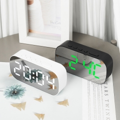 YD-6637 Rechargeable Digital Alarm Clock Snooze Night Mode Table Clock USB Temperature Time Display LED Clocks