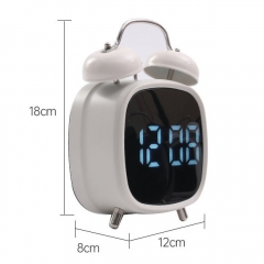 YD-GH8032 Multi-function Digital Desk Clock Twin Bell Alarm Clock LED Digital Table Alarm Clock
