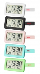 YD-YD005 Small Household Hygrometer Thermometer Temperature Humidity Tester Alarmed Clock for Eyelash Extension Beauty Salon Use